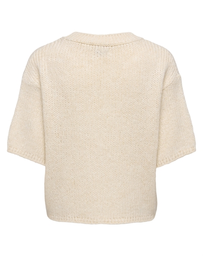 JDY - JDYDicte Pull O-Neck Strik - Birch 